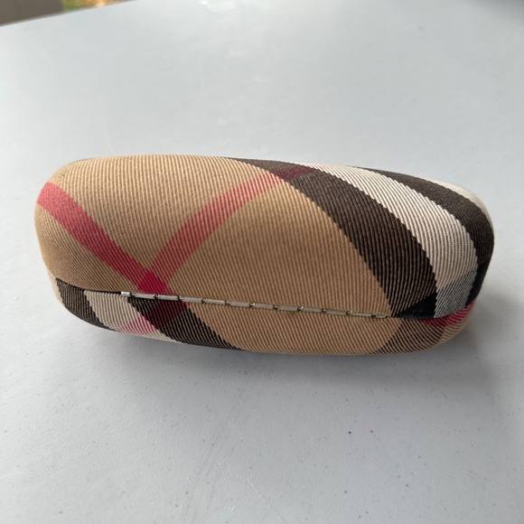 Authentic Burberry Nova Check Glass Case - Picture 2 of 6